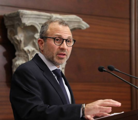 كلمة النائب جبران باسيل حول التعينات والوضع المالي والإقتصادي والكهرباء