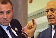 باسيل يتقدم بدعوى أمام المحكمة الابتدائية بحق أشرف ريفي