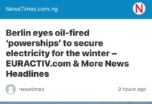 البواخر التركية تحطّ في ألمانيا لحل مشكلة الكهرباء برسم الإعلام المأجور