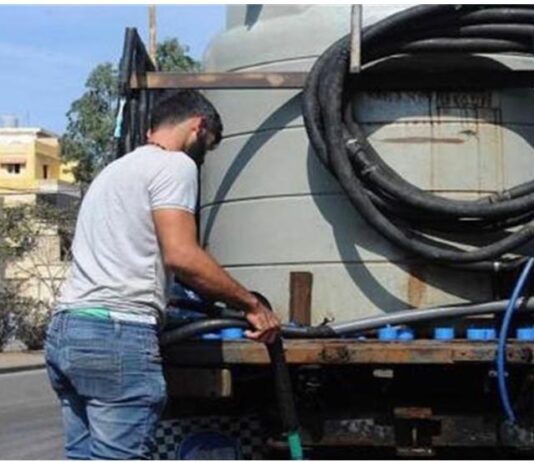 فحوصات مياه الصهاريج في الغبيري تُثبت تلوّث مياه الآبار وتؤكد الحاجة لإستكمال سد بسري